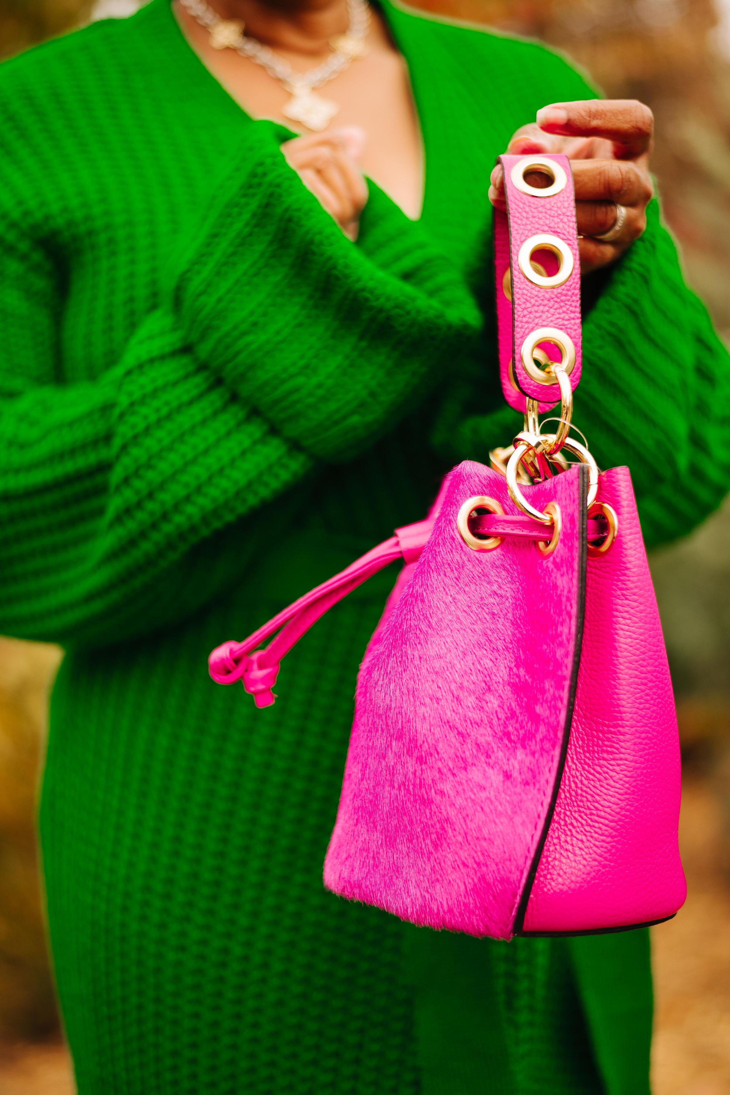 Demi Small Bucket & Crossbody