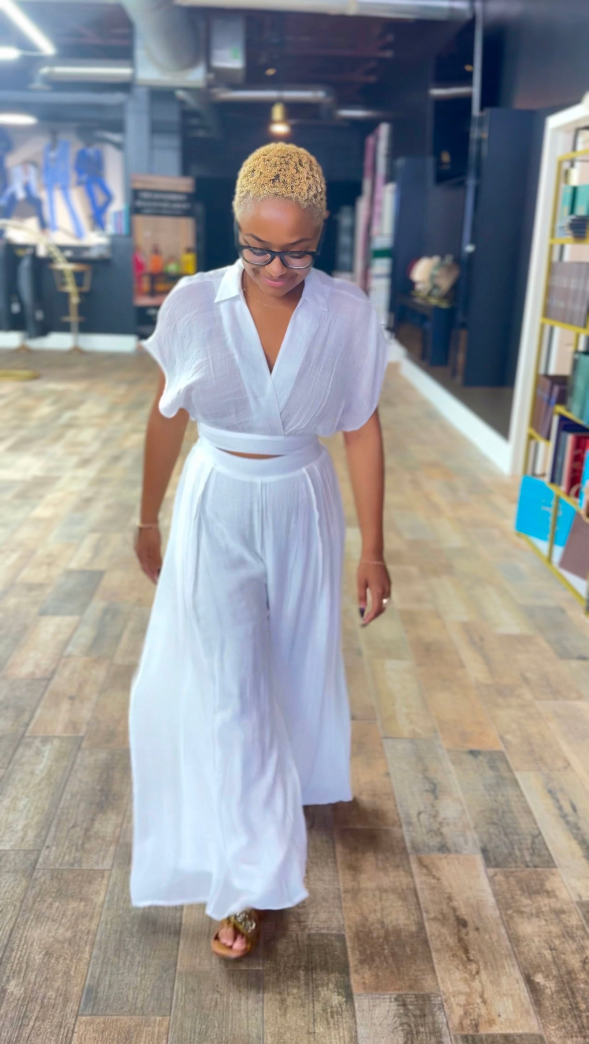 Serene Chic Pants Set