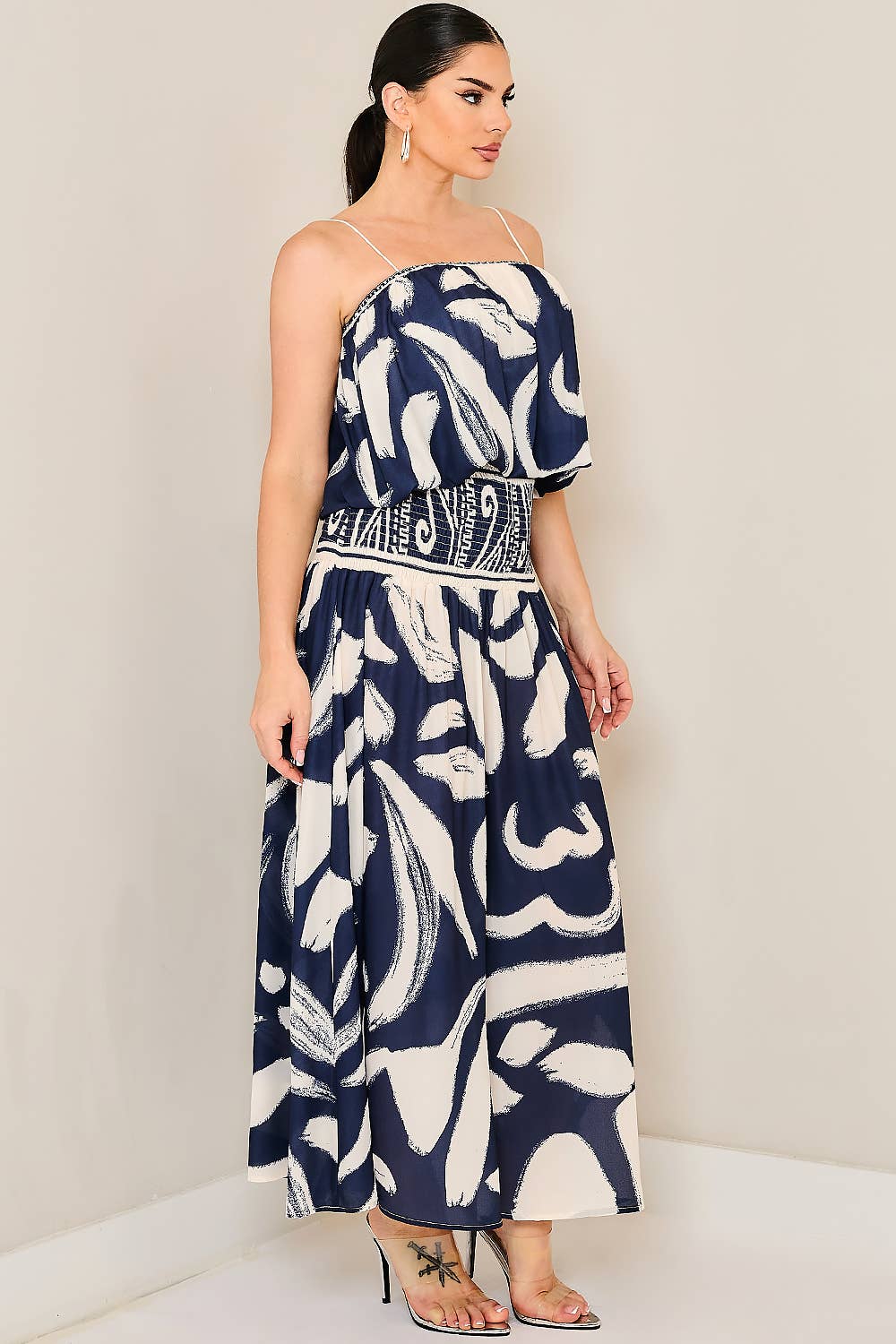 Night Garden Top & Skirt Set