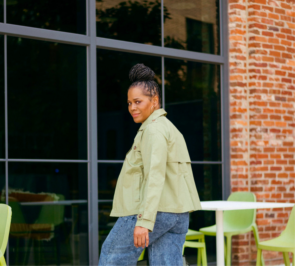OLIVE TRENCH COAT
