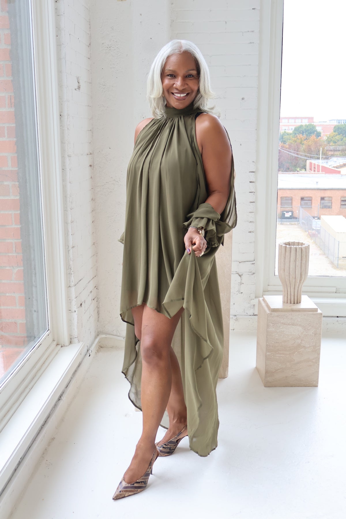 The Camille Hi-Low Dress