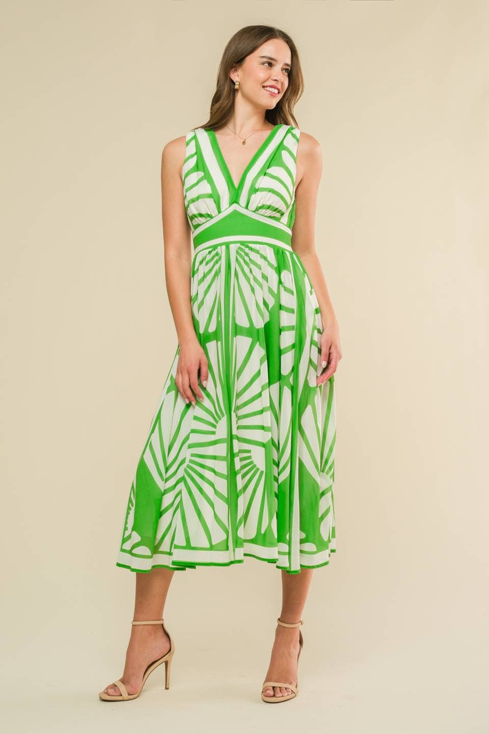 The Sunday Printed Midi Dress