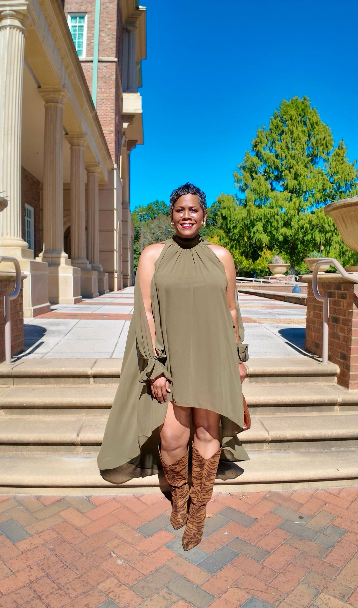 The Camille Hi-Low Dress