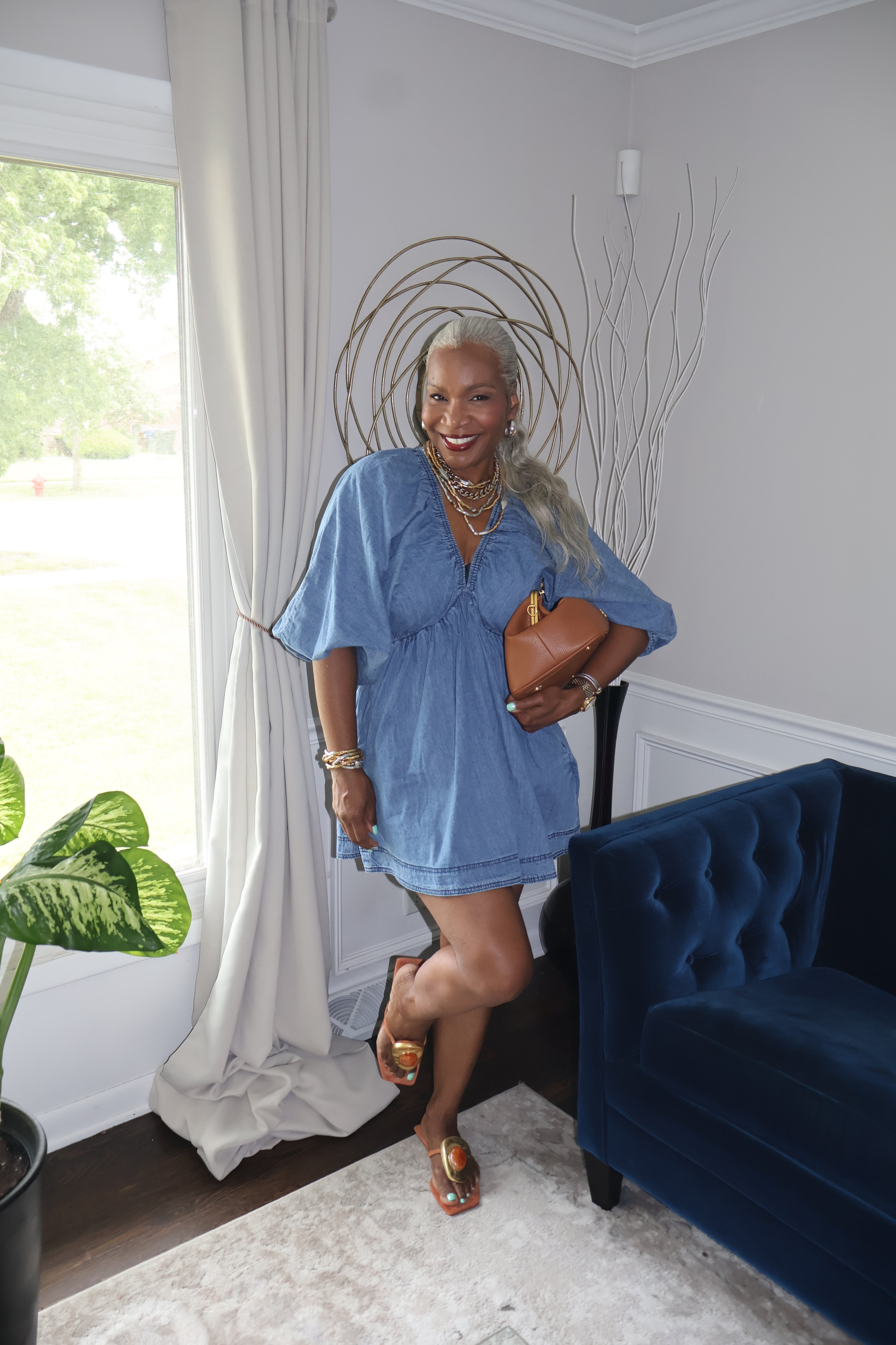 denim puff sleeve dress ari mini *restocked* shop zoco its durable enough for everyday wear while maintaining that coveted vintage Trying out some new arrivals