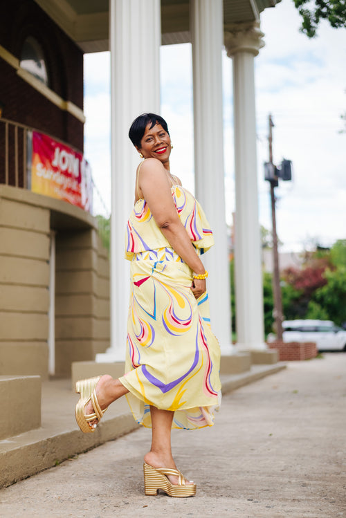 Sun Daze Top & Skirt Set