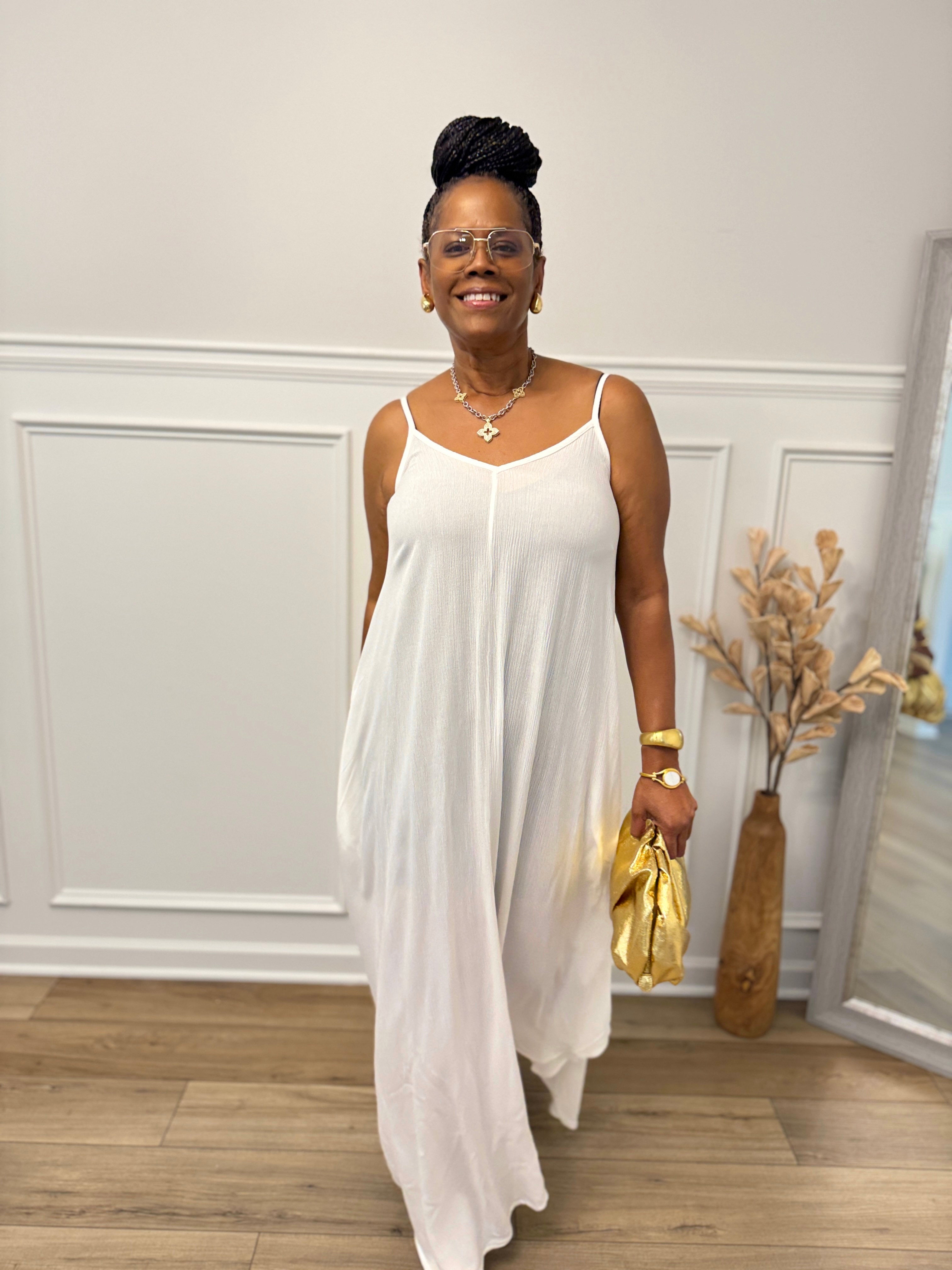 Breezy Glow Maxi - White