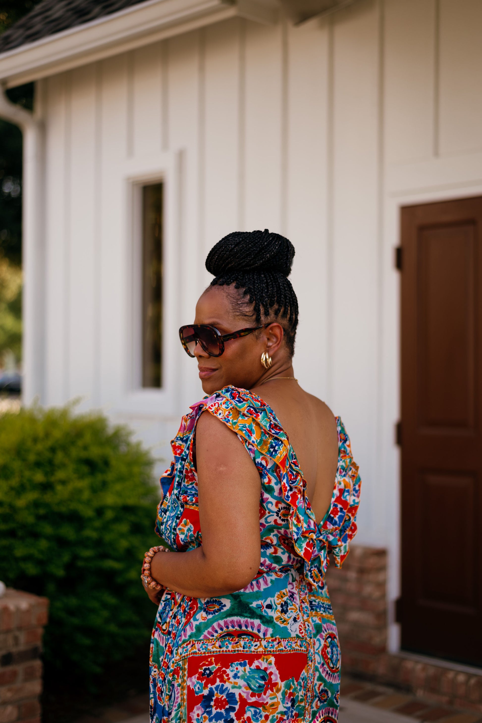 Tropical Tides Midi Dress