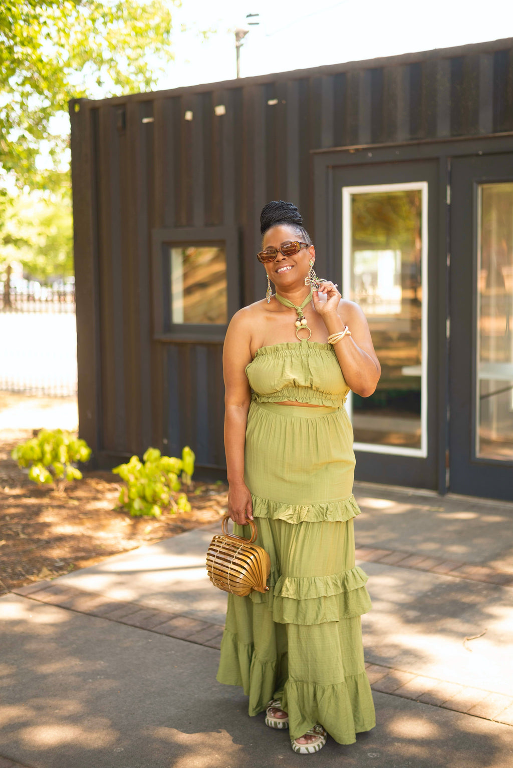 Island Breeze Maxi Skirt Set