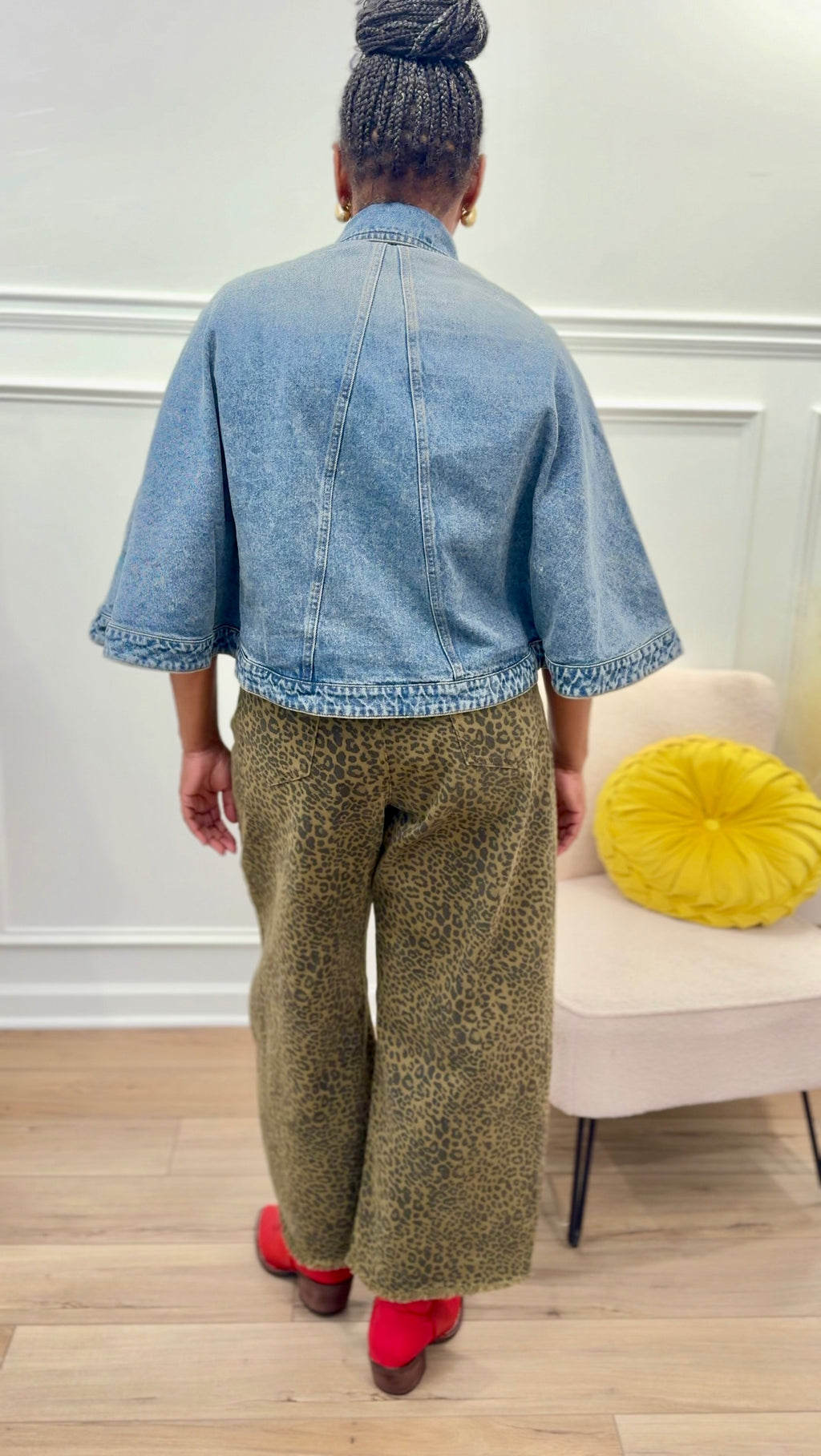 Cape Me Cute Denim Caplet