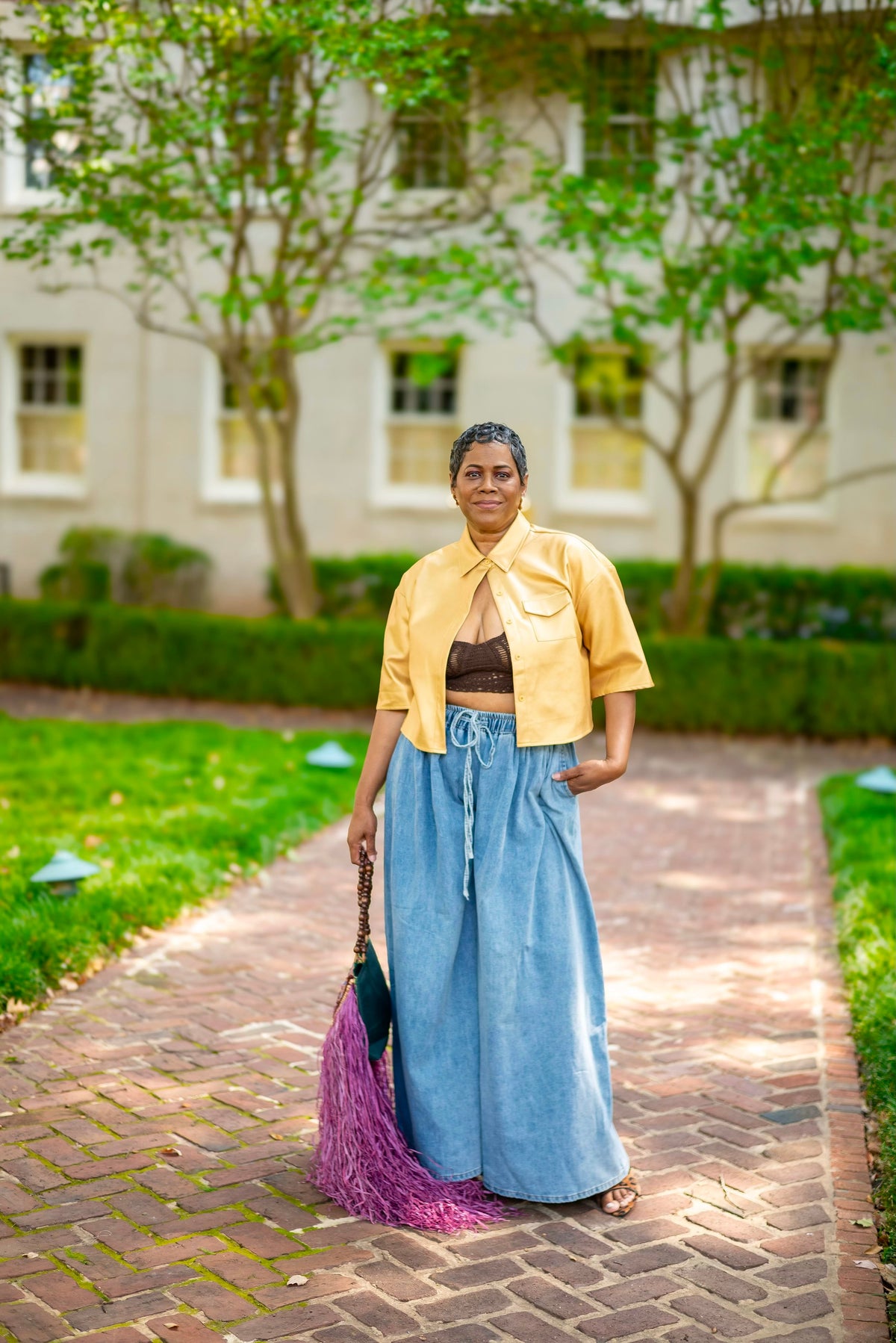 Restock! Elastic Waist Wide Leg Jeans