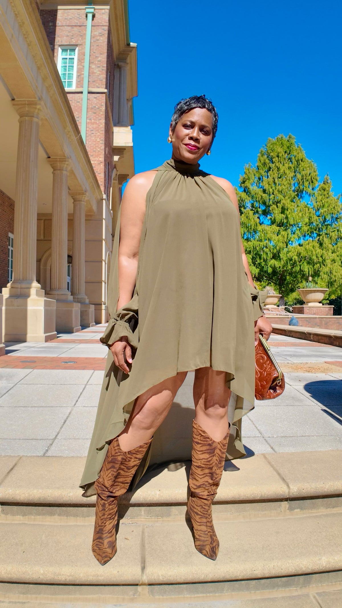 The Camille Hi-Low Dress