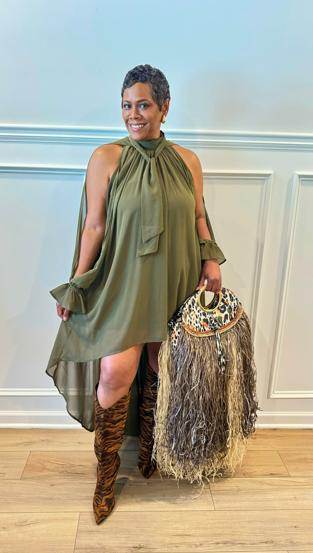 The Camille Hi-Low Dress