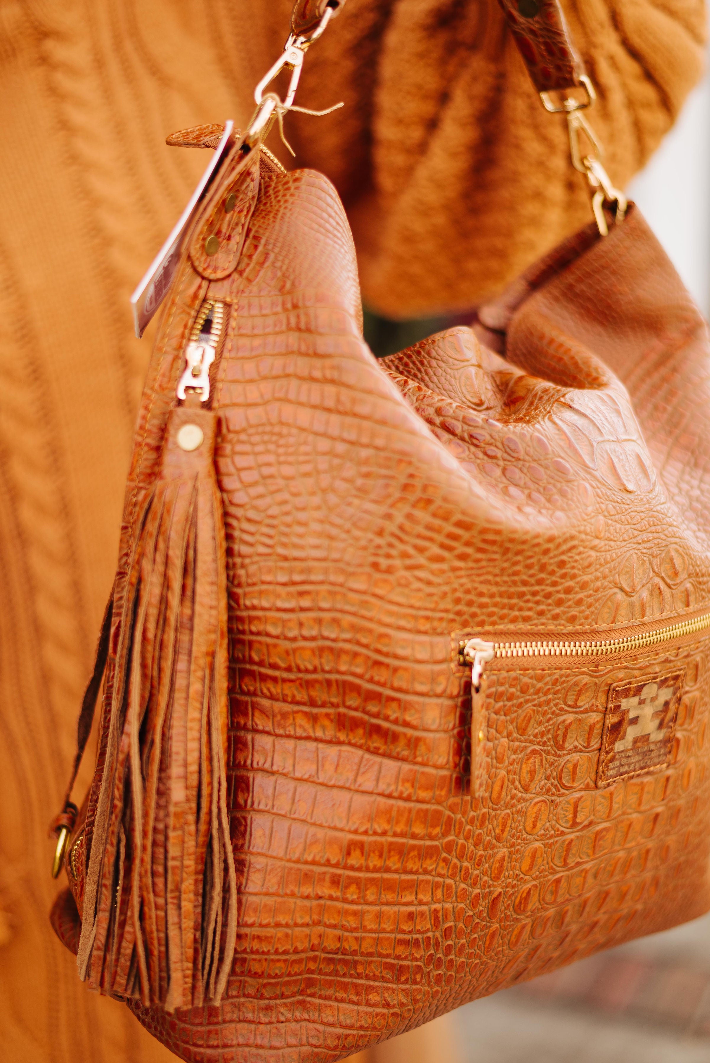 Marta Croco Large Cross Body Handbag