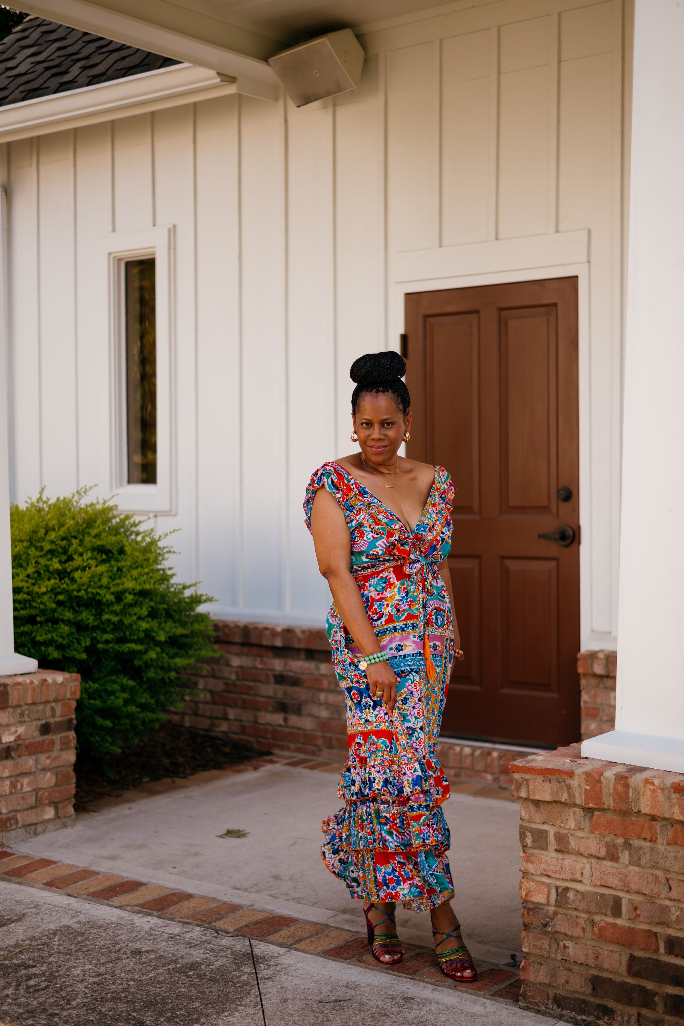 Tropical Tides Midi Dress