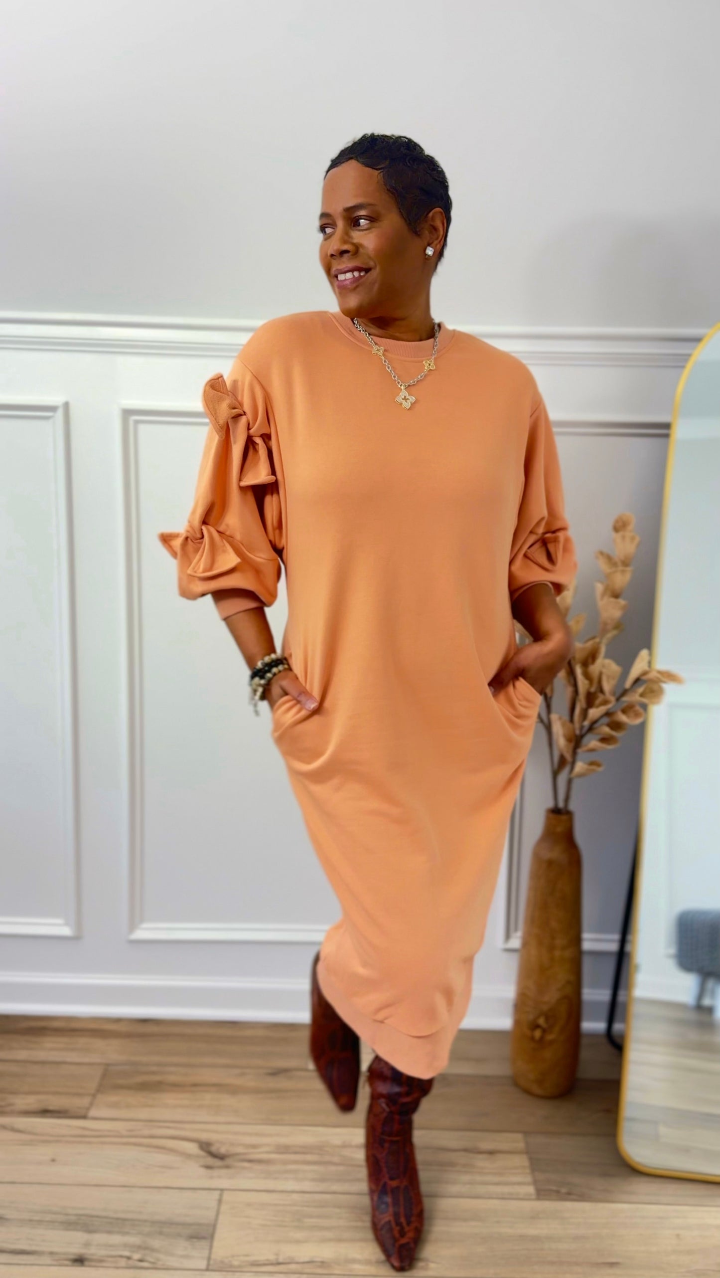 GEORGIA 🍑TUNIC LOOSE FIT DRESS