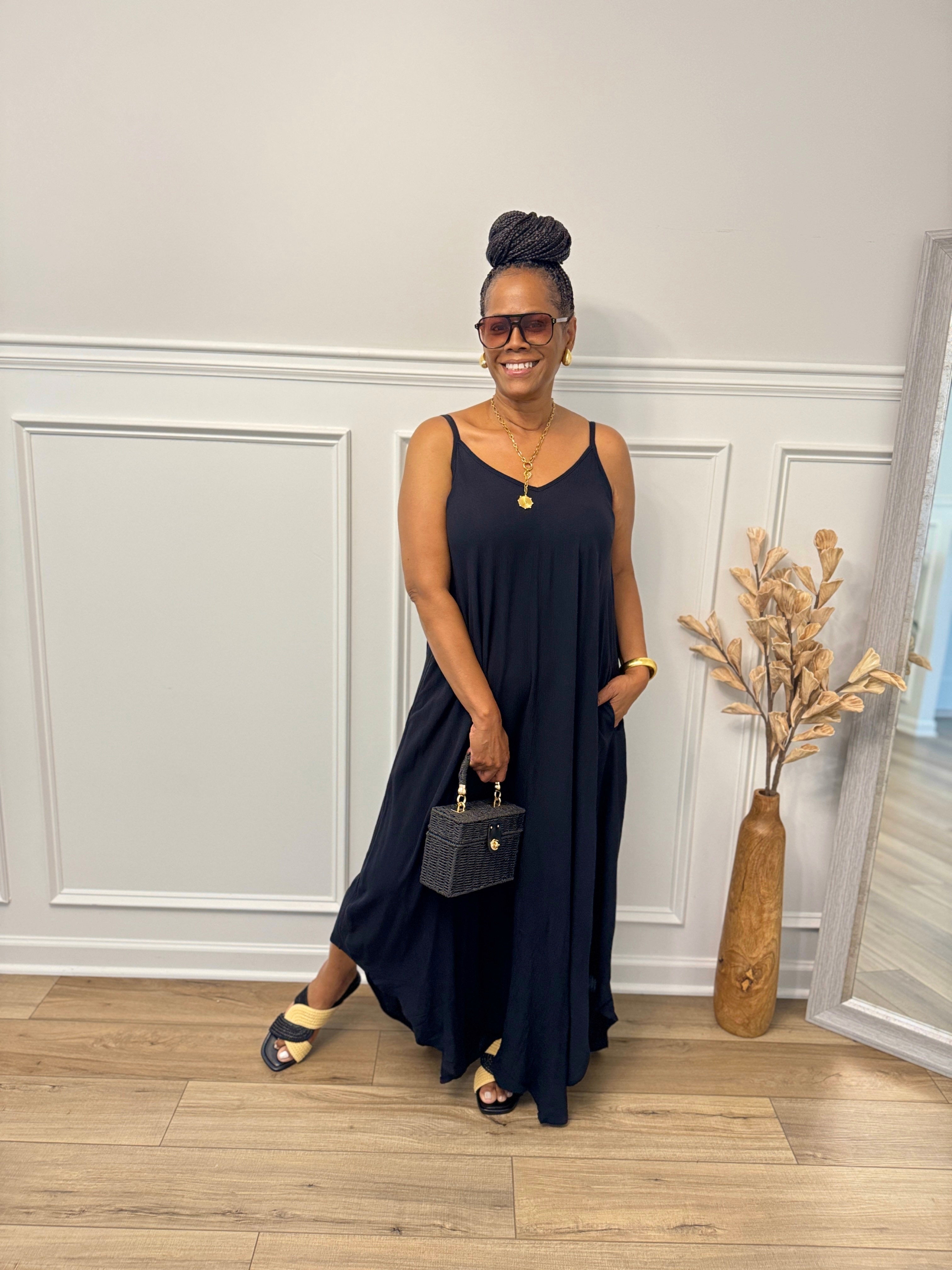 Sunkissed Ease Maxi - Black