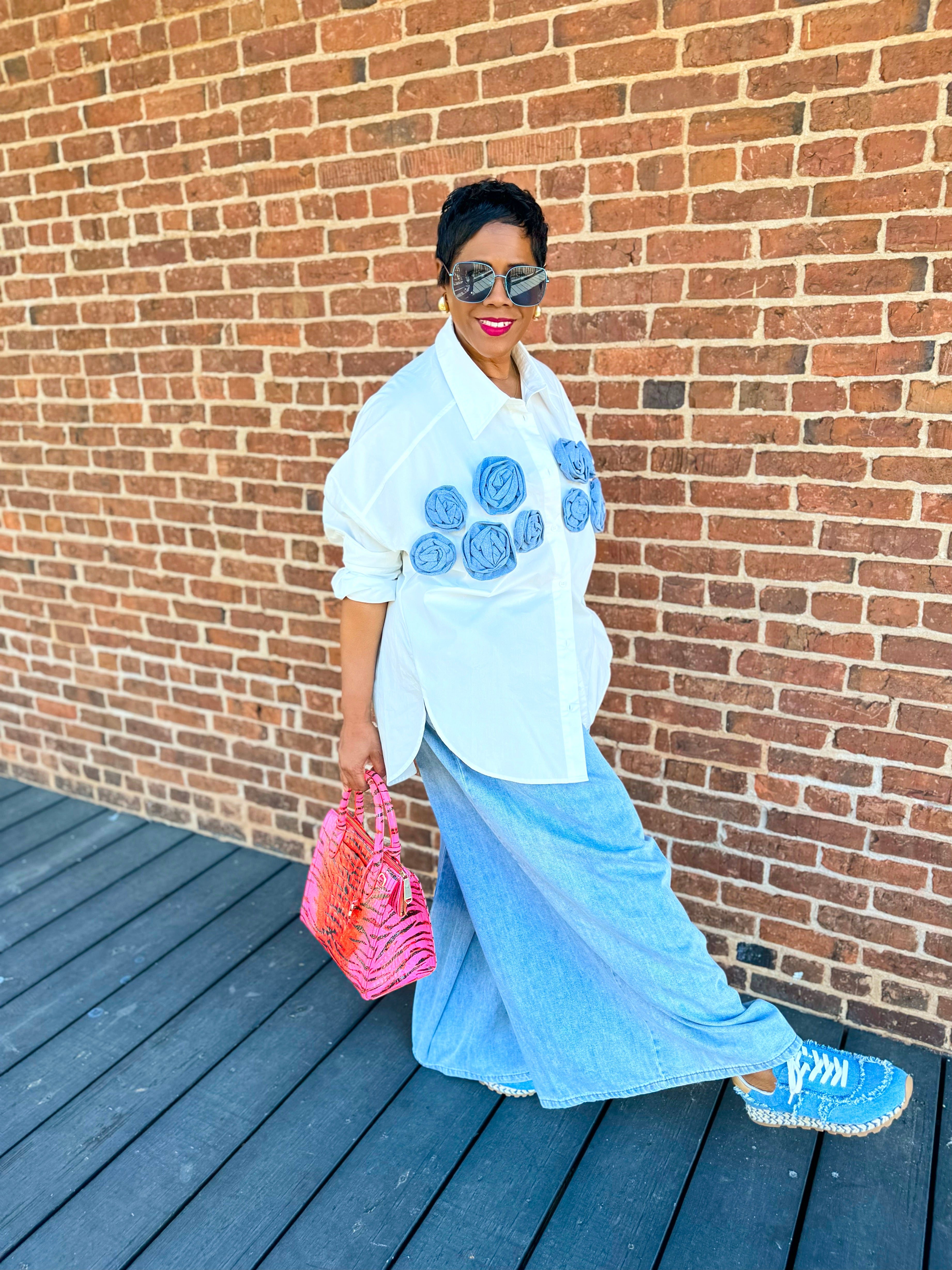 Restock! Elastic Waist Wide Leg Jeans