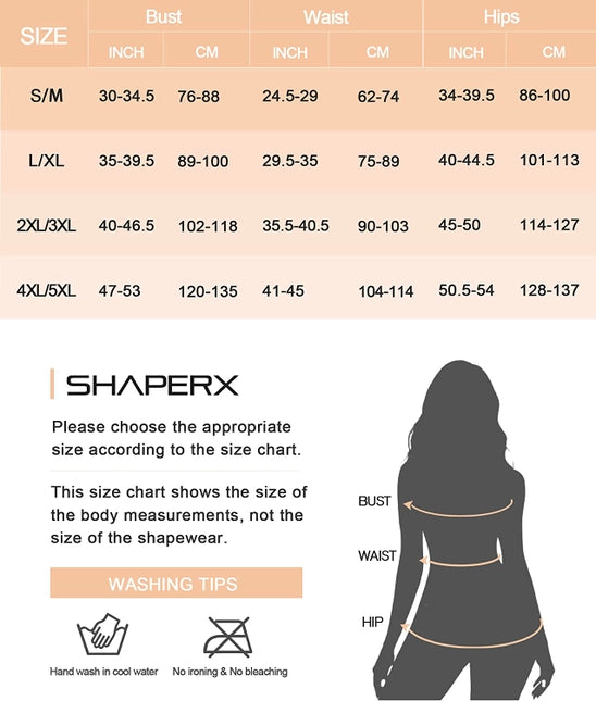 Seamless Full Body Tummy Control Bodysuit Shapewear