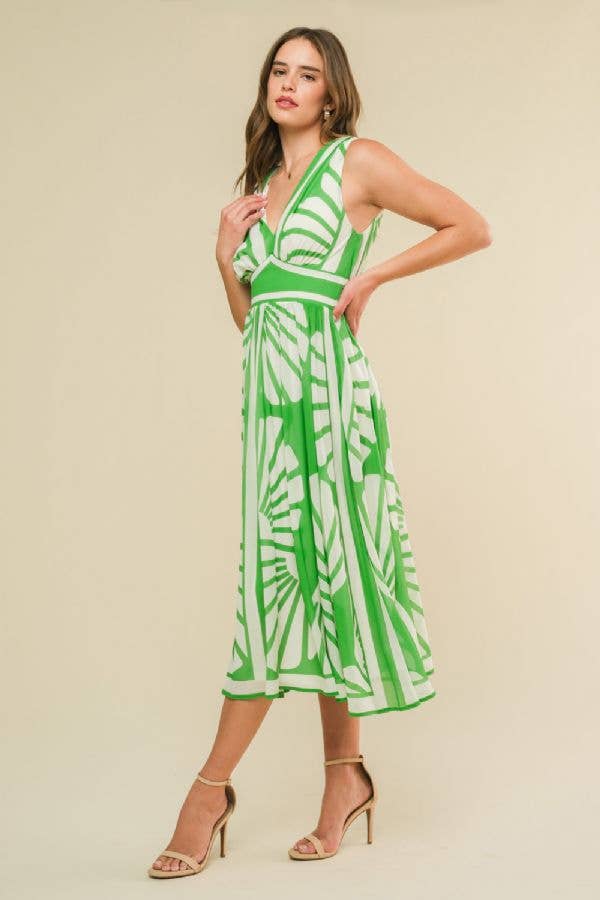 The Sunday Printed Midi Dress