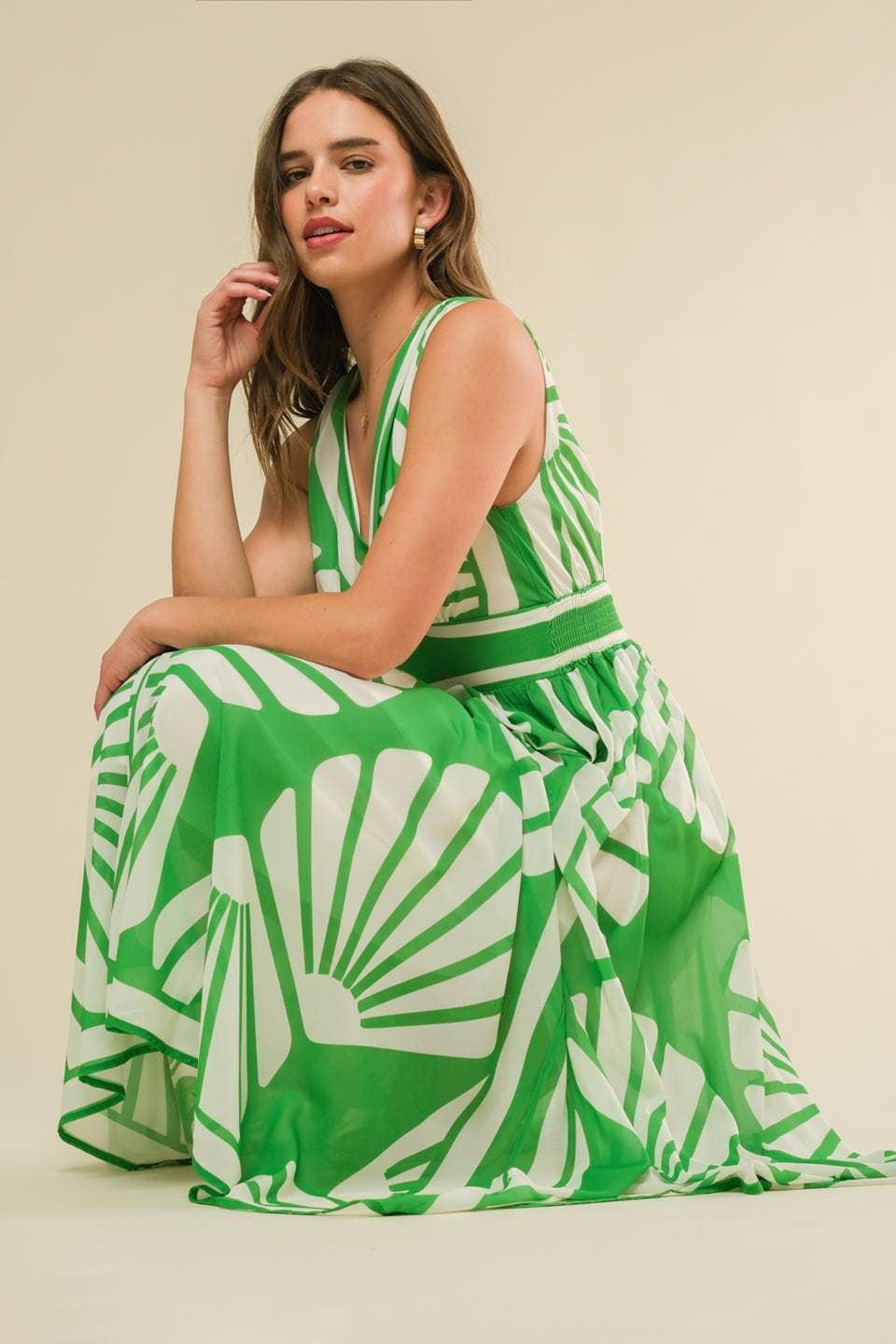 The Sunday Printed Midi Dress