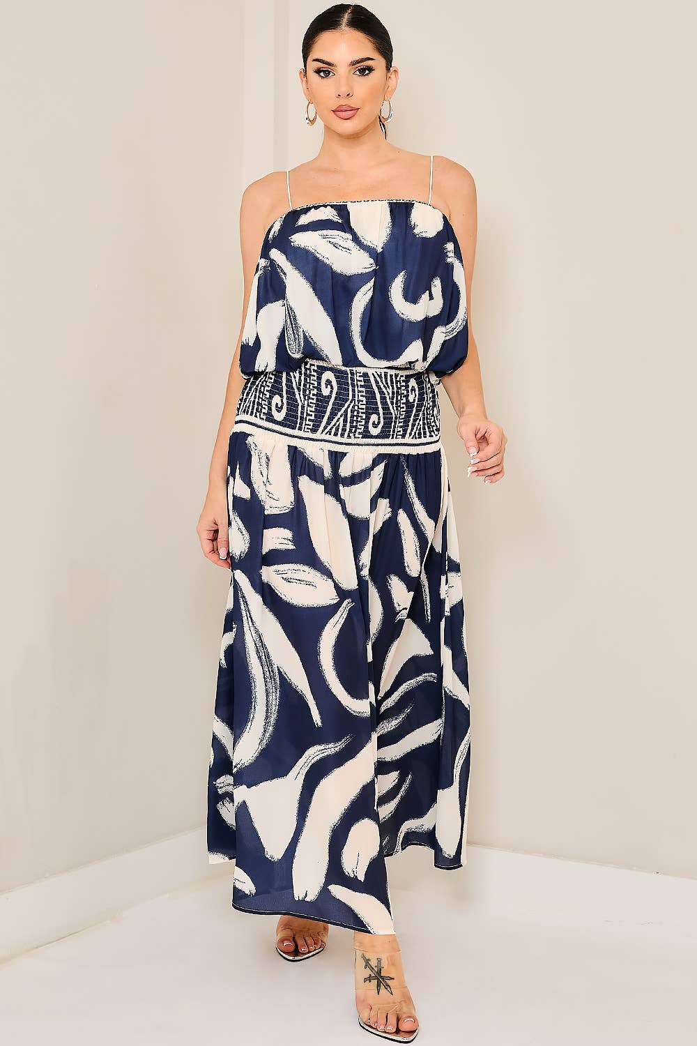 Night Garden Top & Skirt Set