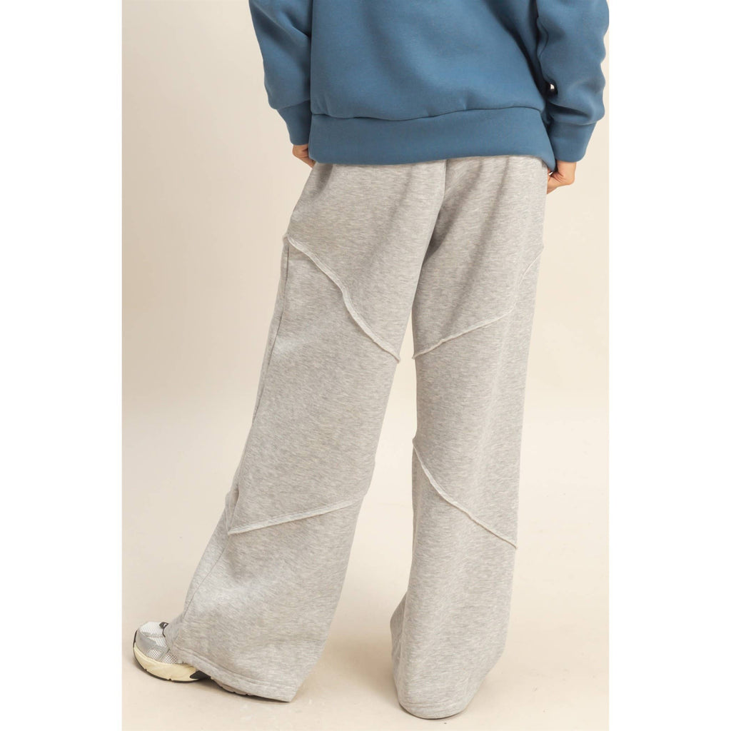 Relaxed-Fit Jogger Pants With Pocket Detail: H.GREY