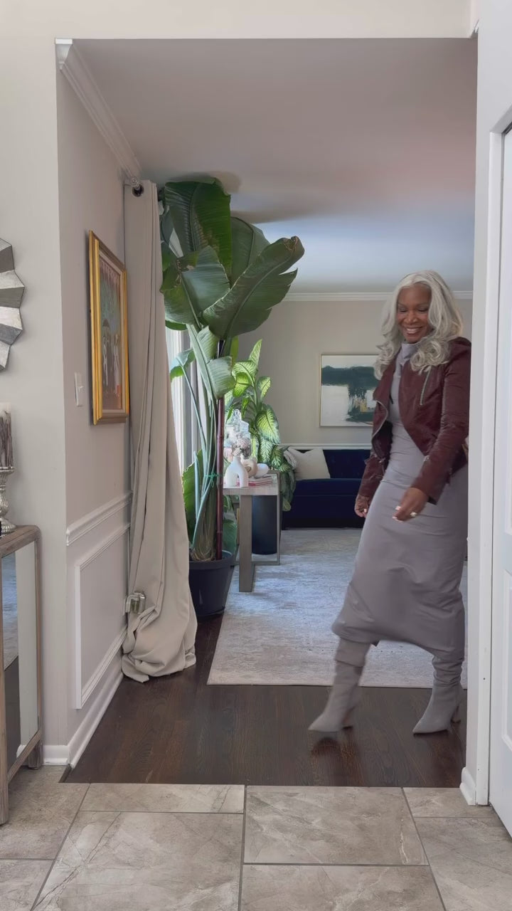 Power Shoulder Moto Jacket